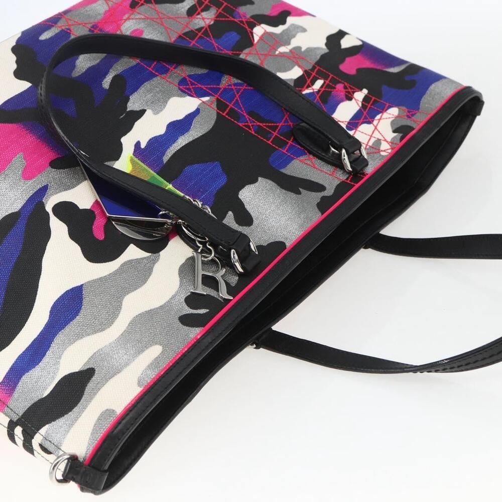 Christian Dior Trotter Canvas Anselmurail Bag Canvas Multicolor Auth 157060SAM - Picture 6 of 16